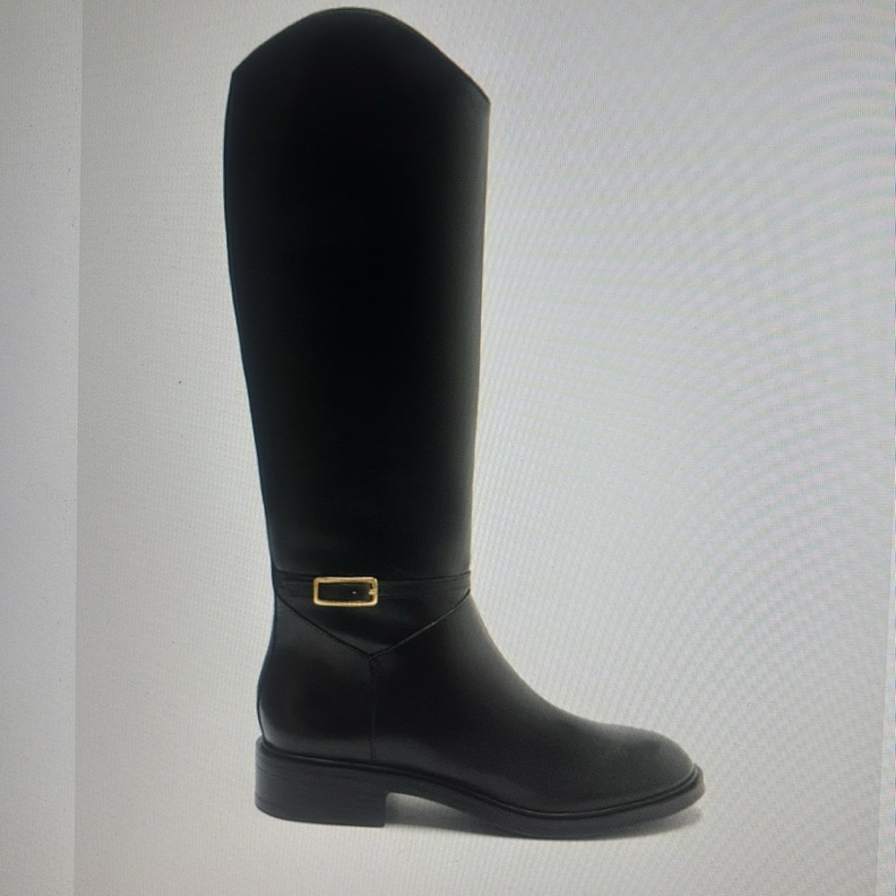 New With Box Arezzo Black Boot. Size 6B Gorgeous
